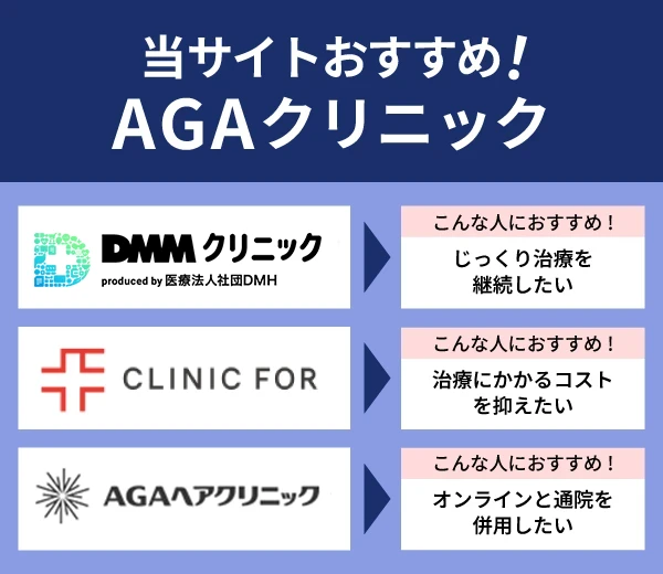 おすすめAGAクリニック